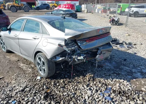 2023 Hyundai Elantra Hybrid Limited z USA, uszkodzony, nr VIN KMHLN4AJ4PU058141